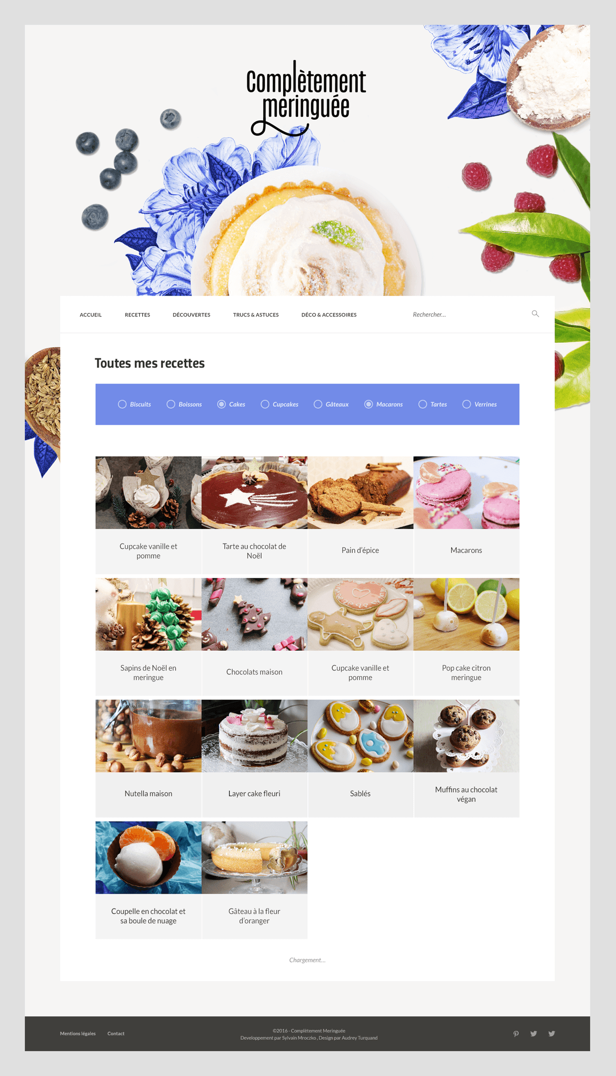 Page of Completement Meringuee