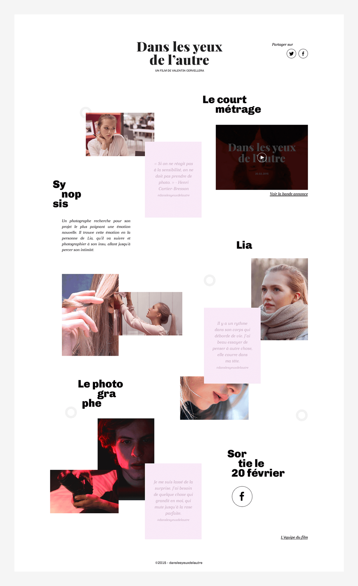 Home of Dans les yeux de l'autre