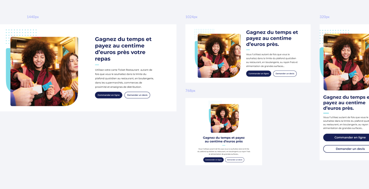 Components of Edenred's design system