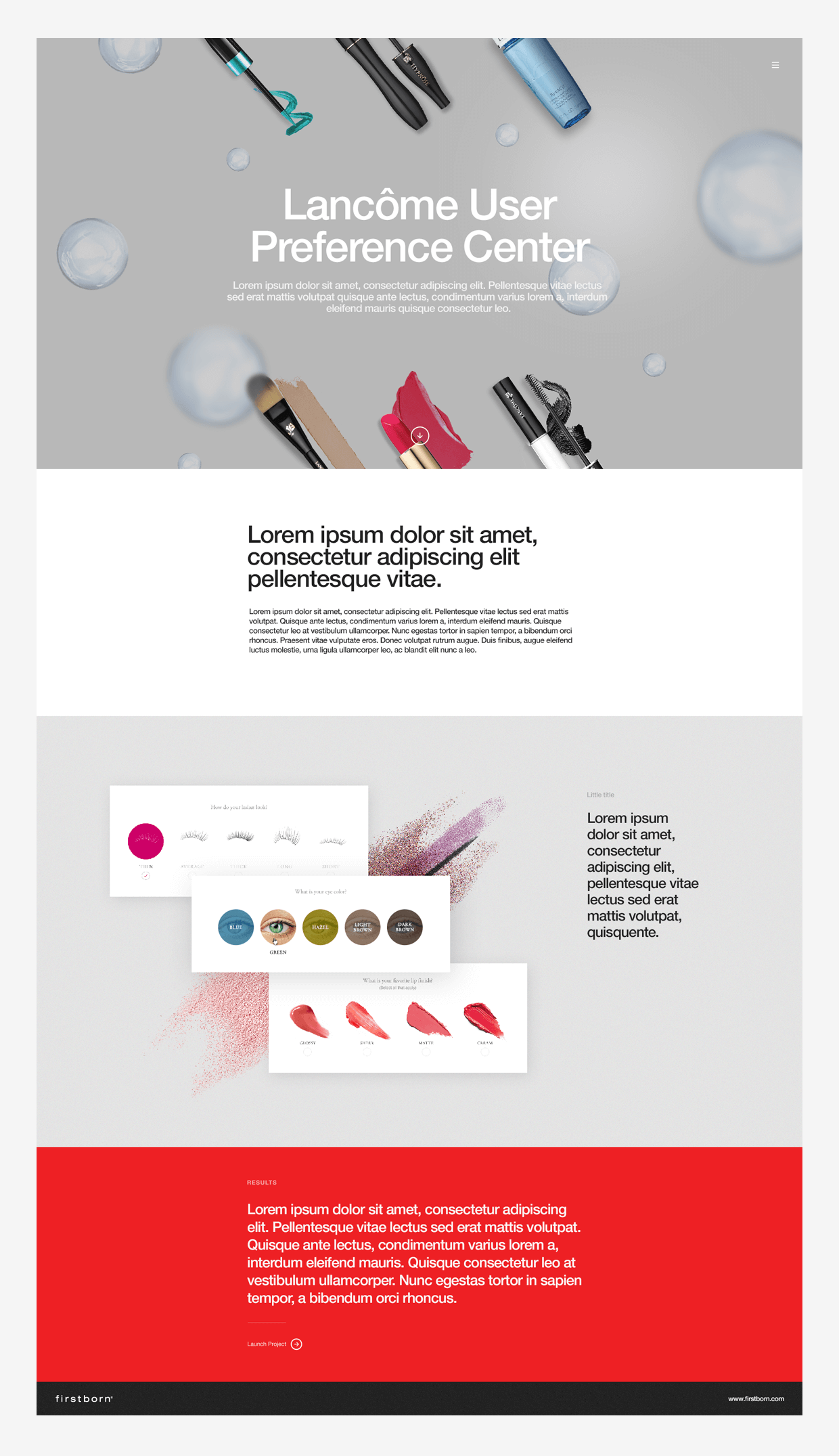 Single page of L'Oréal