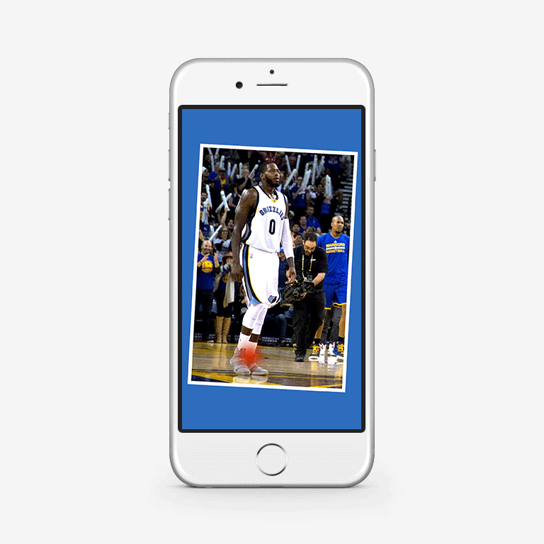Snapchat sur sportif de NBA à l'infirmerie